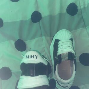 Men shoes  - Black and White designer shoes